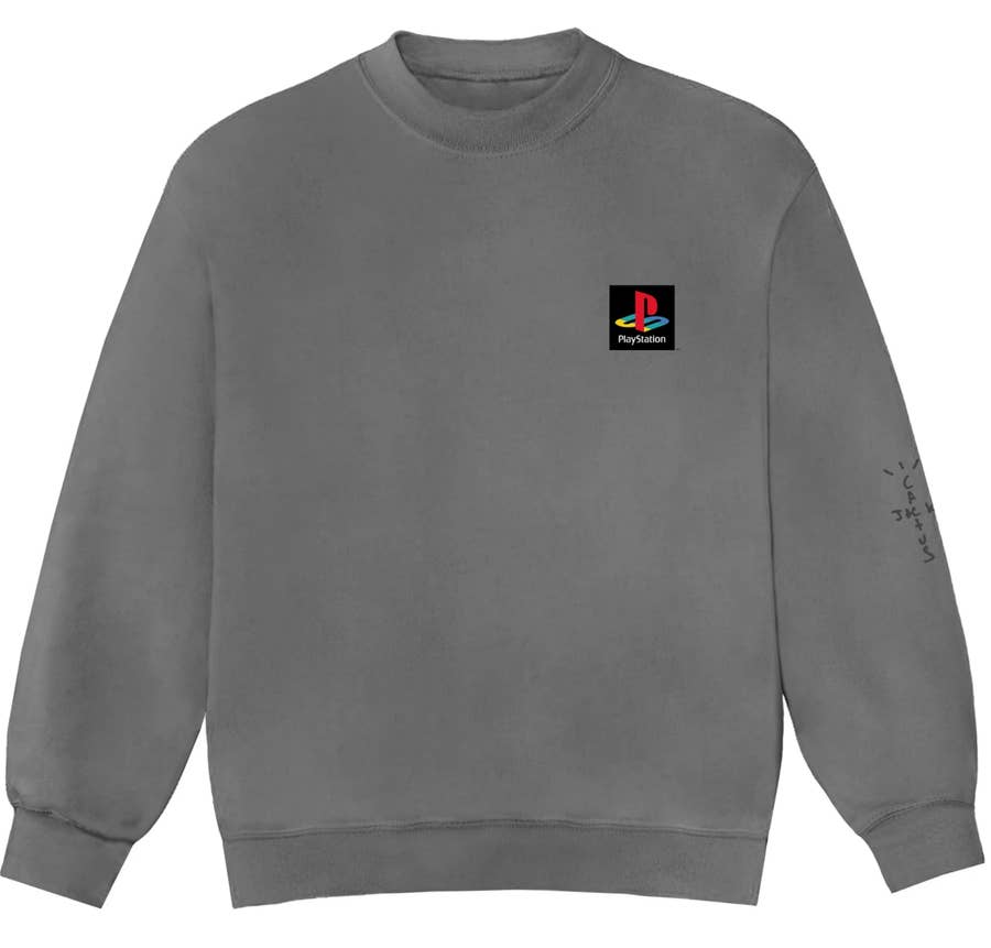 Travis Scott PlayStation Limited Edition Collaboration Letterman Jacket