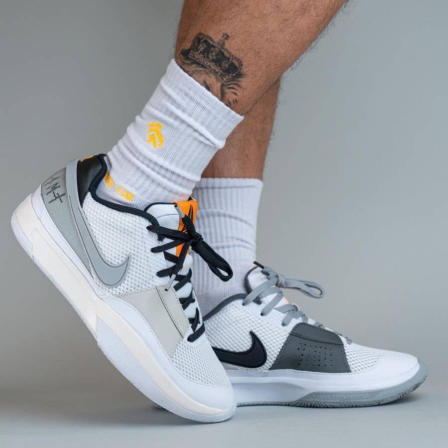 Check Out the 'Light Smoke Grey' Nike Ja 1 On-Feet | Complex