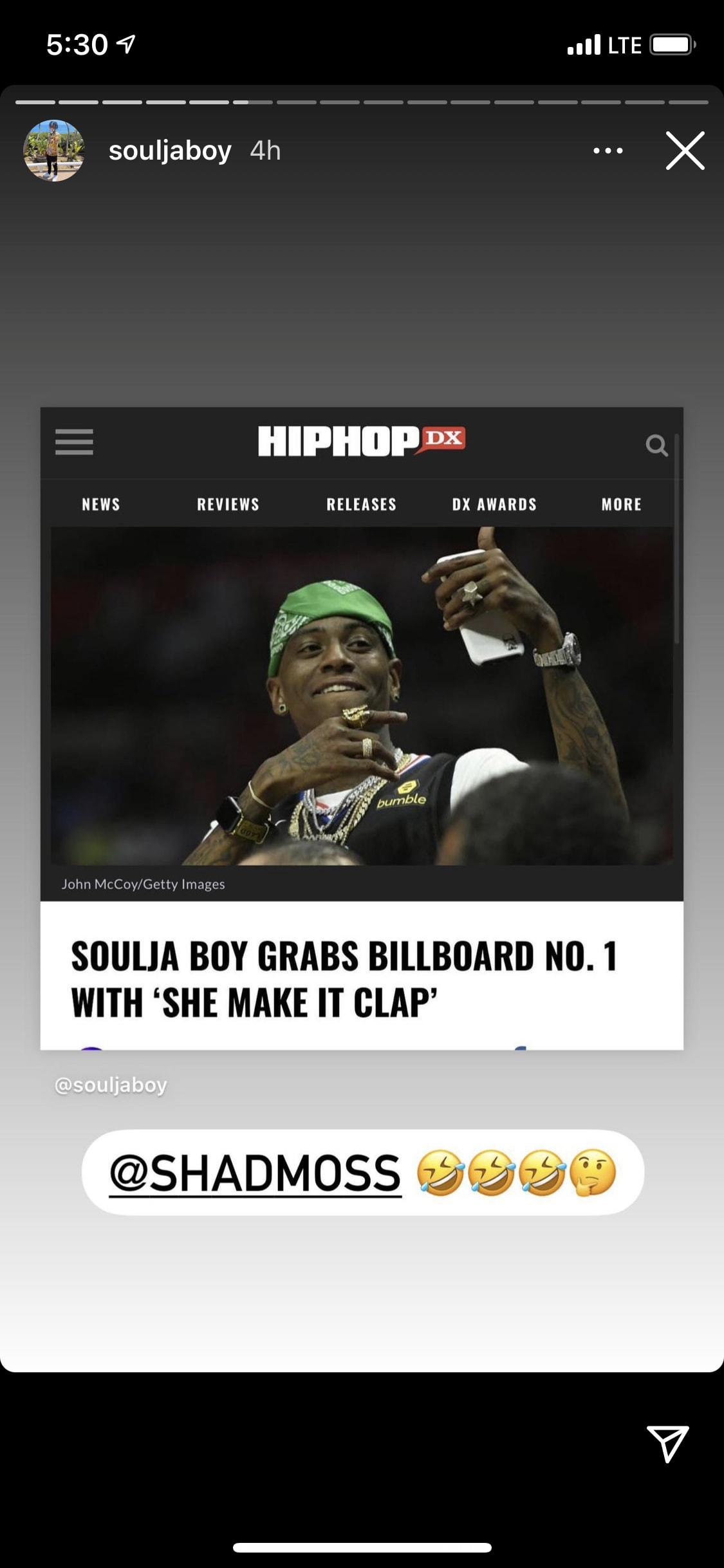 This is a photo of Soulja Boy.