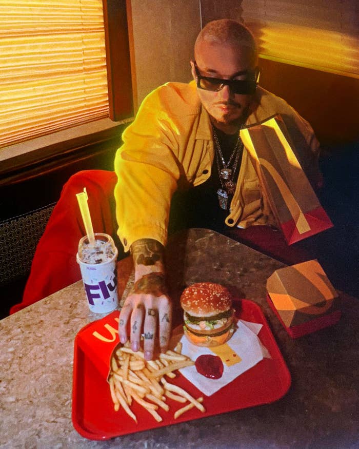 J Balvin McDonald&#x27;s