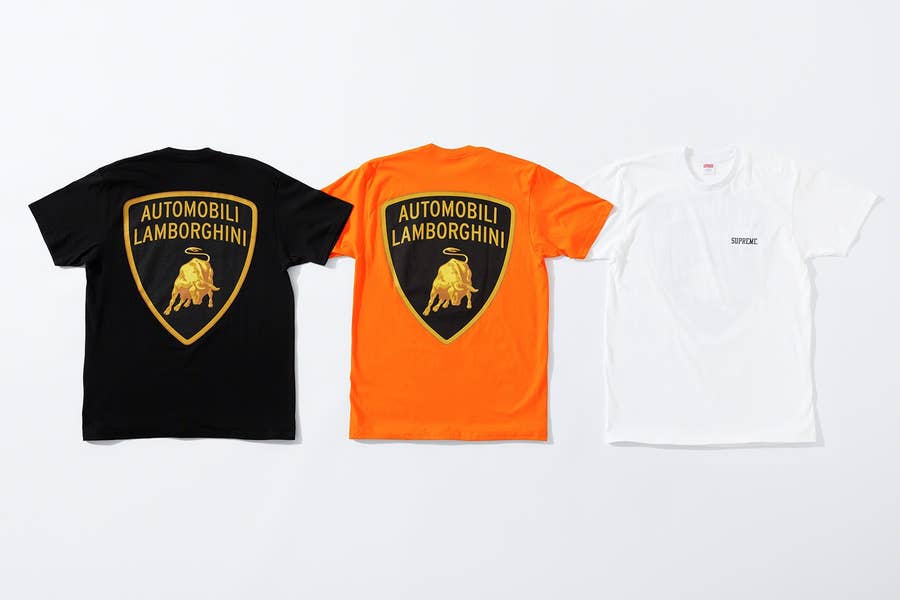 Supreme Debuts Automobili Lamborghini Collab Collection | Complex