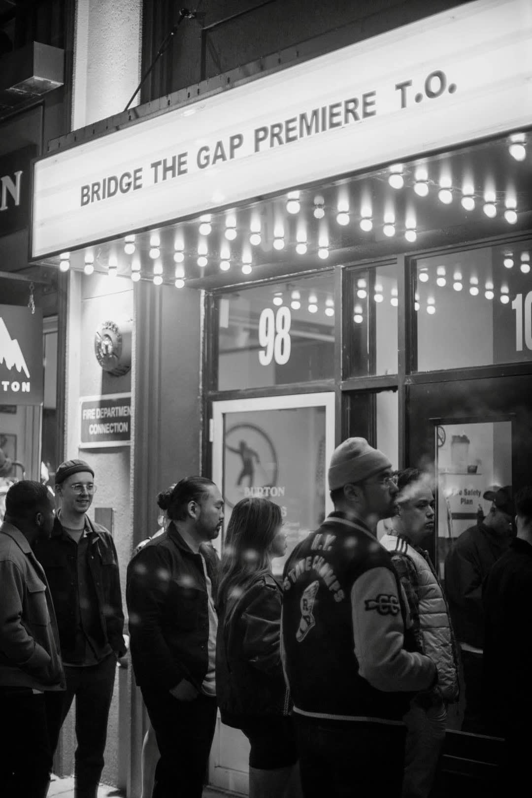 The crowd at the &#x27;Bridge the Gap&#x27; premiere in Toronto