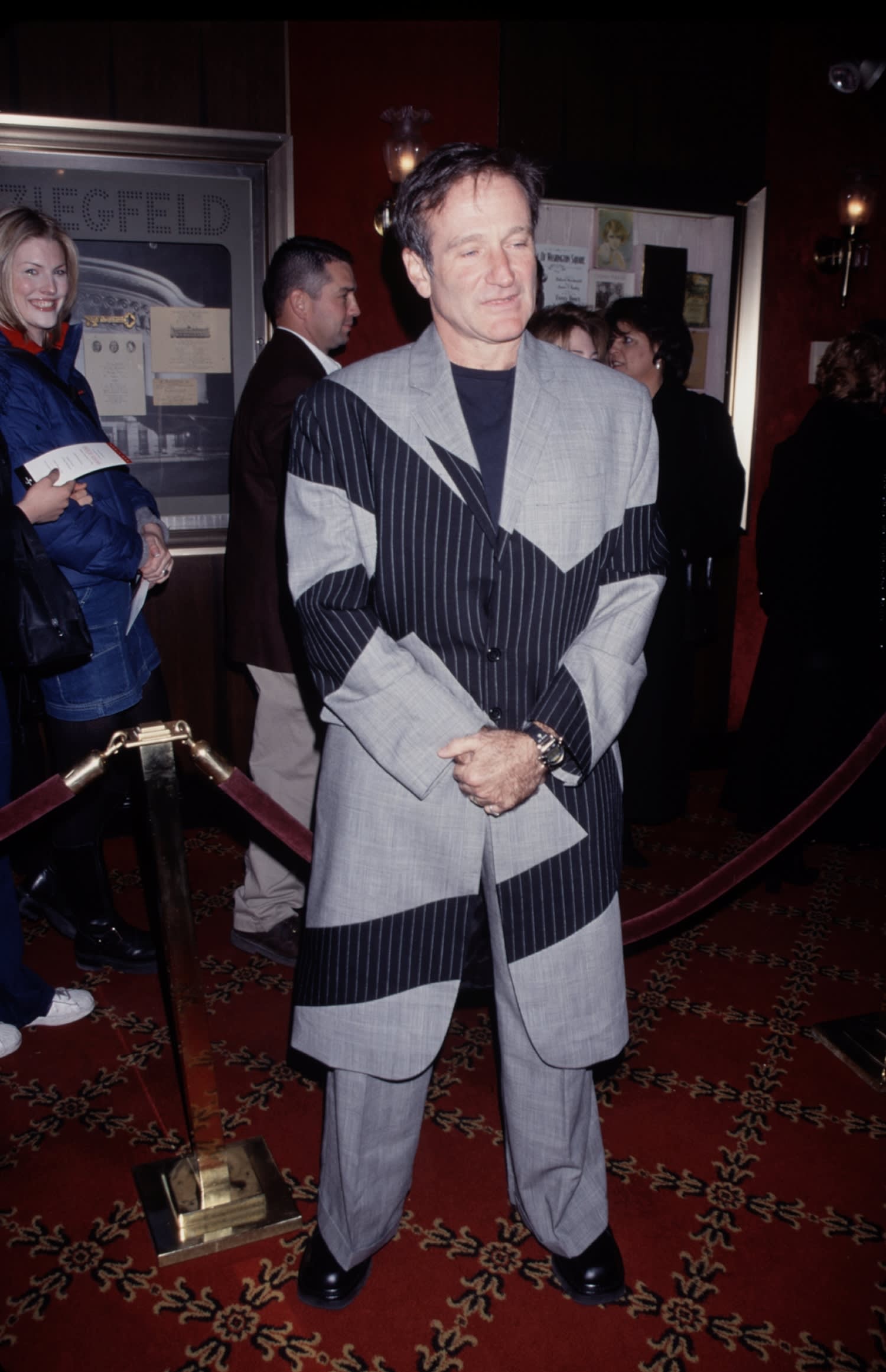 Patch Adams Premiere Comme Des Garcons Robin Williams