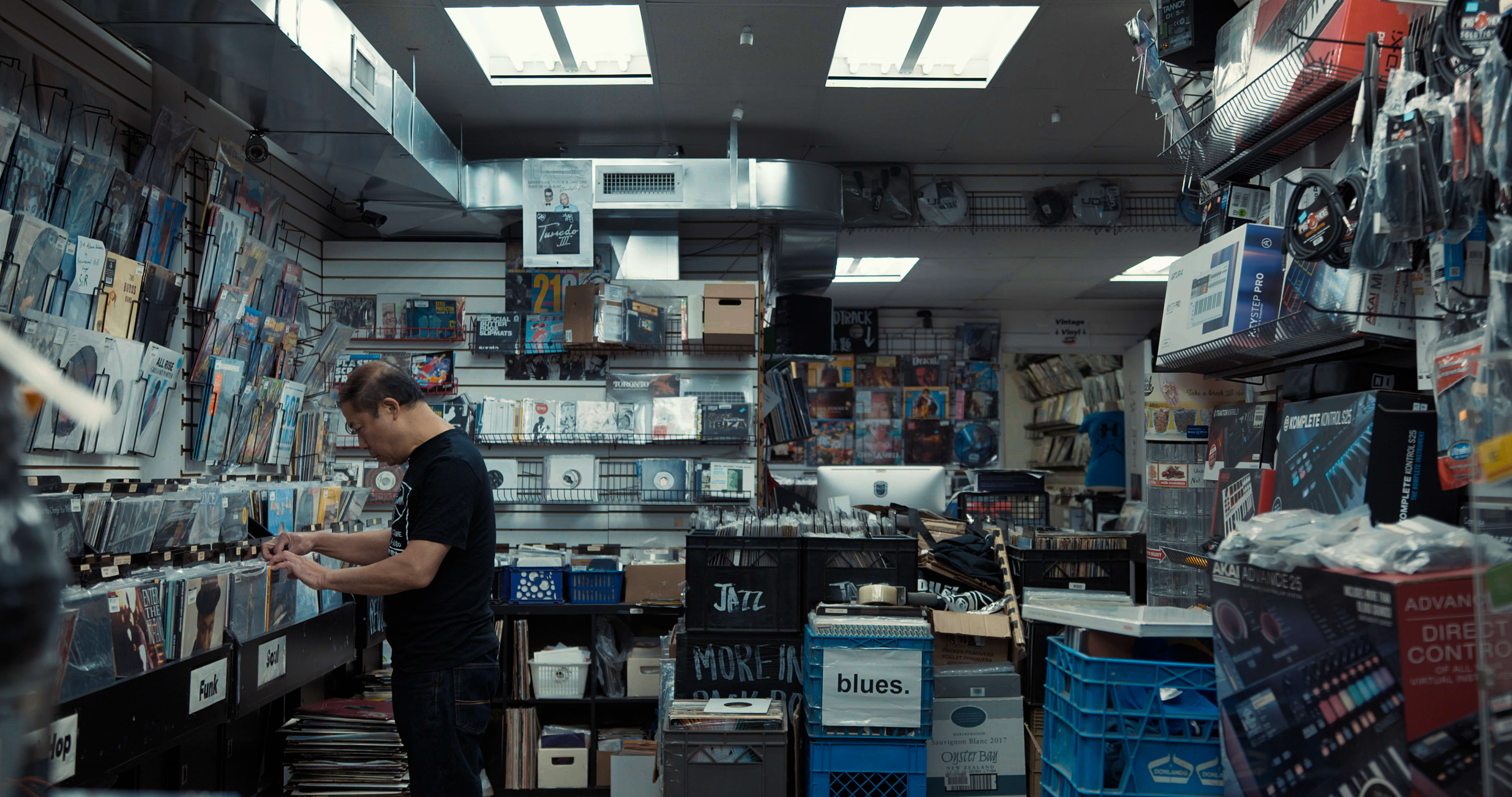 Play De Record store owner Eugene Tam