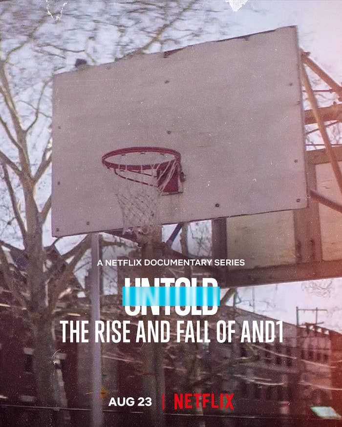 Key art for the Netflix documentary series Untold: The Rise and Fall of AND1