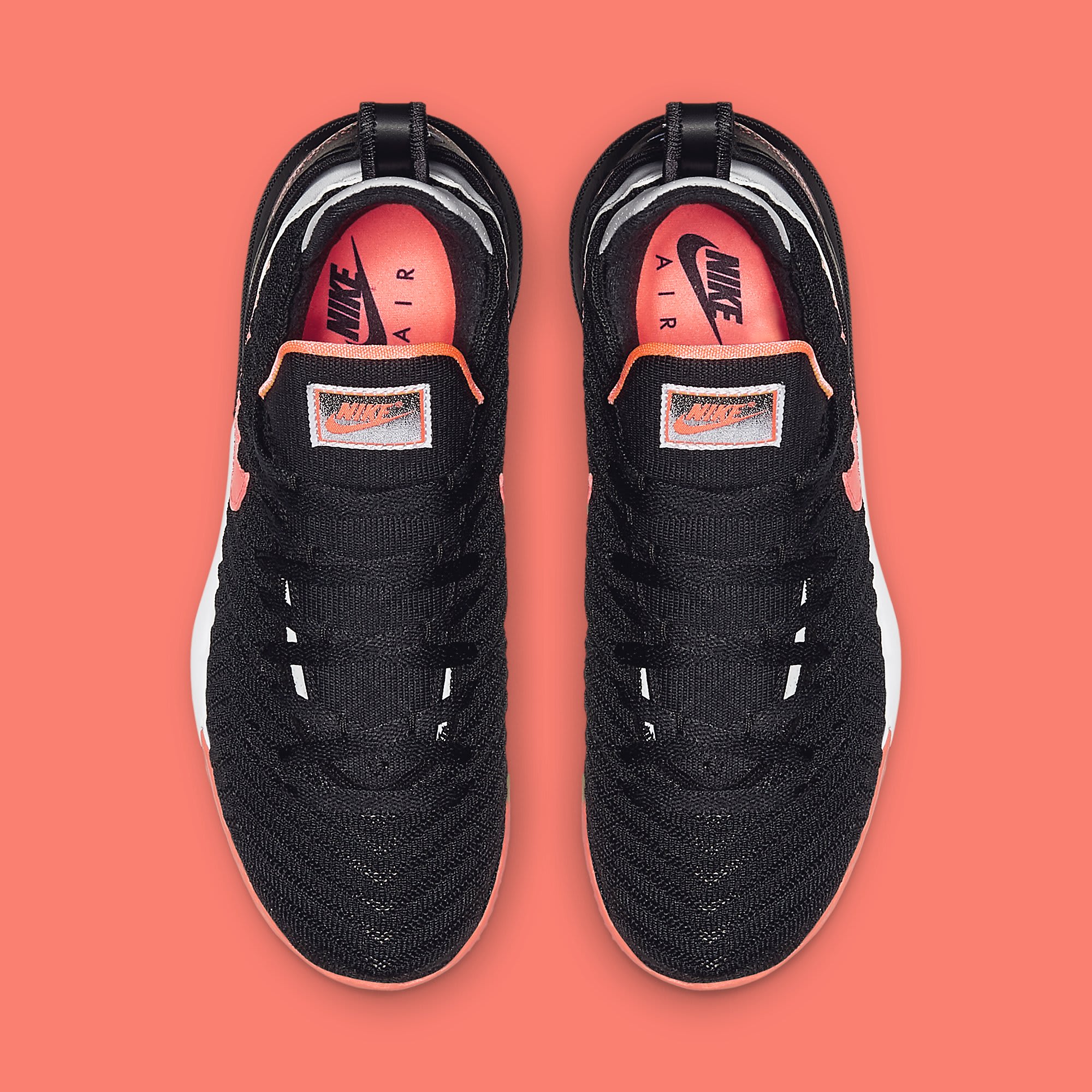 Nike LeBron 16 &#x27;Hot Lava&#x27; Black CI1521-001 Top