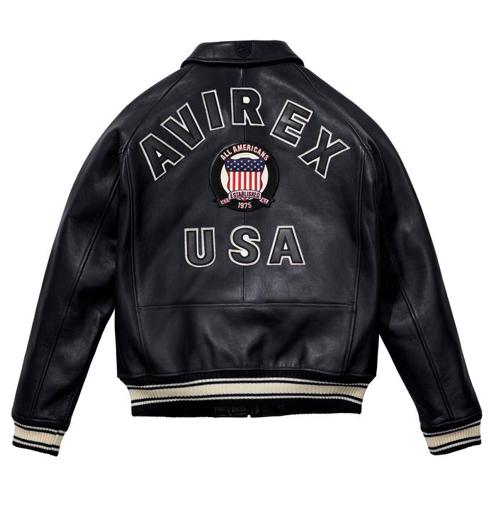 Avirex Script USA Varsity Jacket