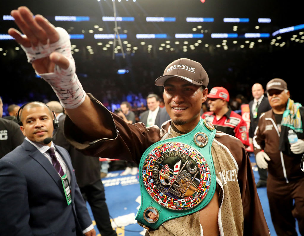 Mikey Garcia Belt Broner Barclays Center 2017