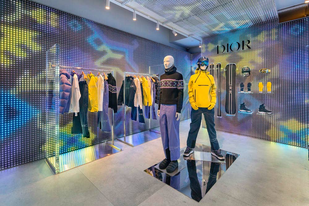 Louis Vuitton pop-up store in Rinascente