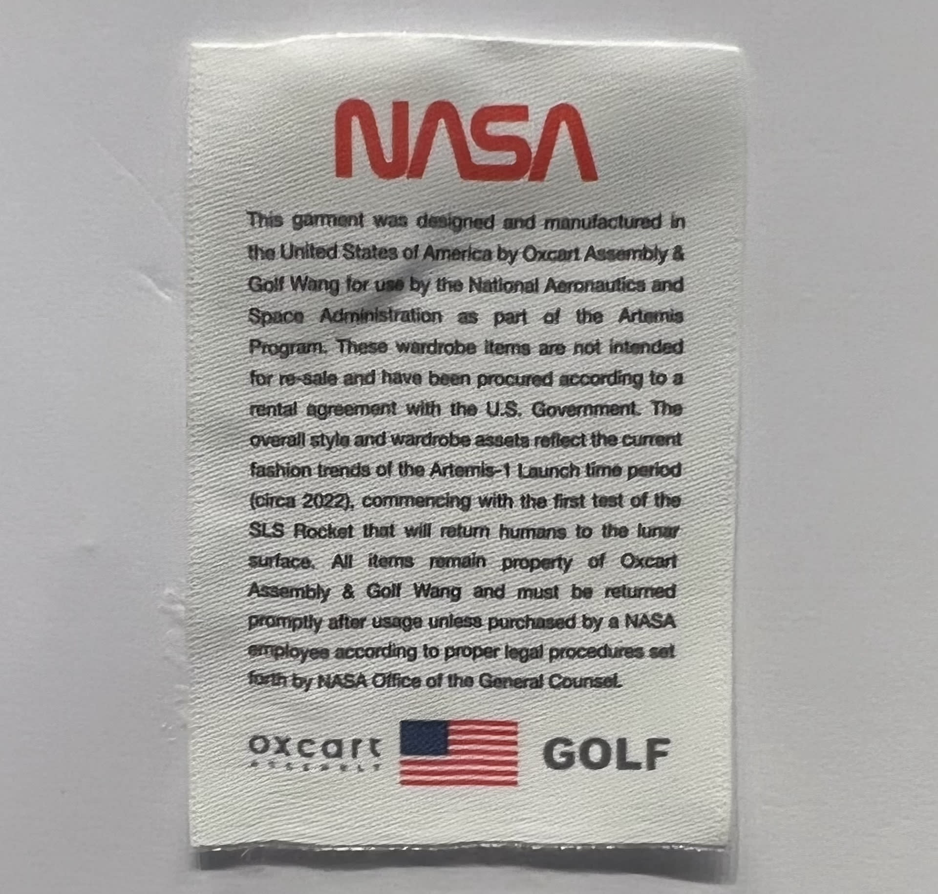 Photo of Golf Wang NASA collaboration