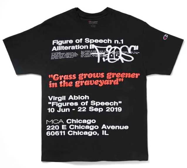 You Can Buy Virgil Abloh's Figures of Speech Merch Now