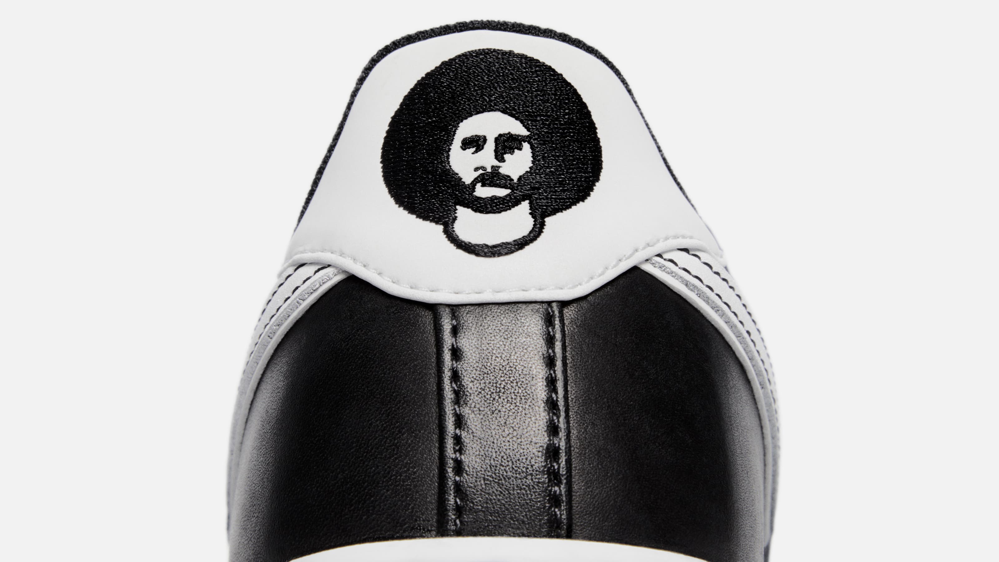 Colin Kaepernick x Nike Air Force 1 Low Release Date CQ0493-001 Heel