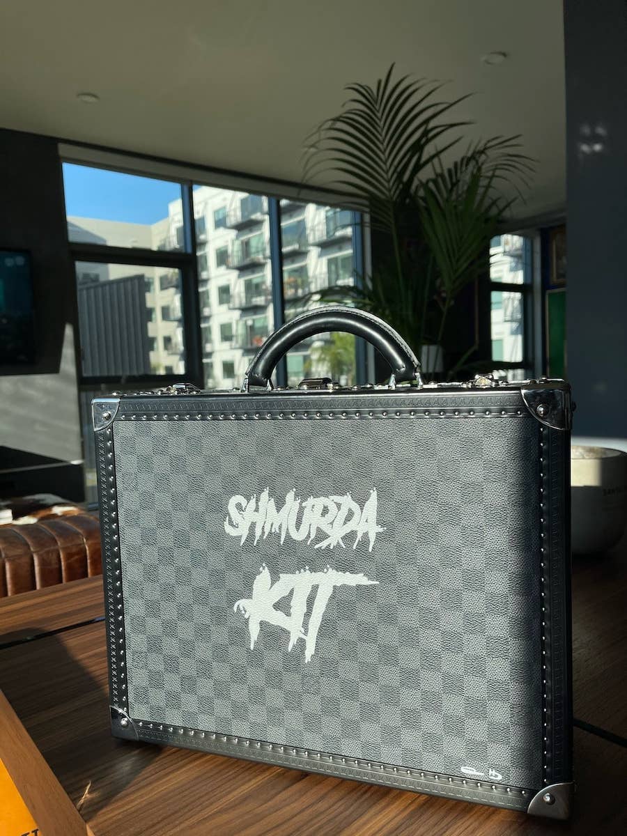 Artist Creates Custom Louis Vuitton Briefcase for ASAP Rocky