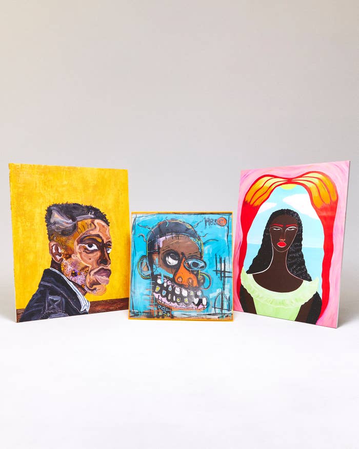 Artwork that inspired KITH's Black History Month collection