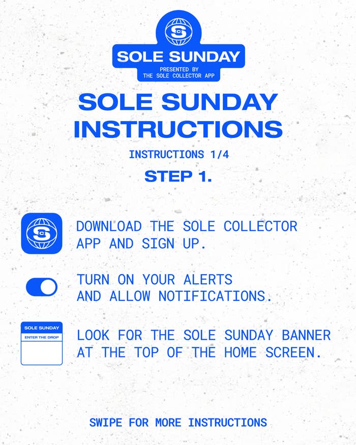 Sole Collector Sole Sunday June 2022 Instructions