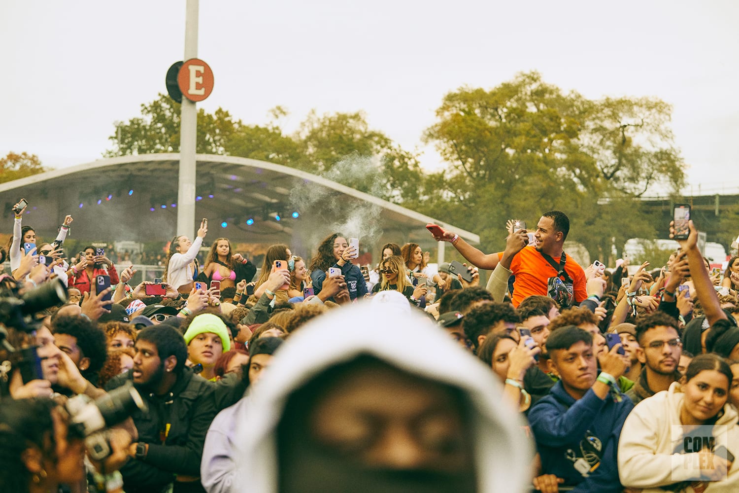 The crowd at Rolling Loud New York 2021