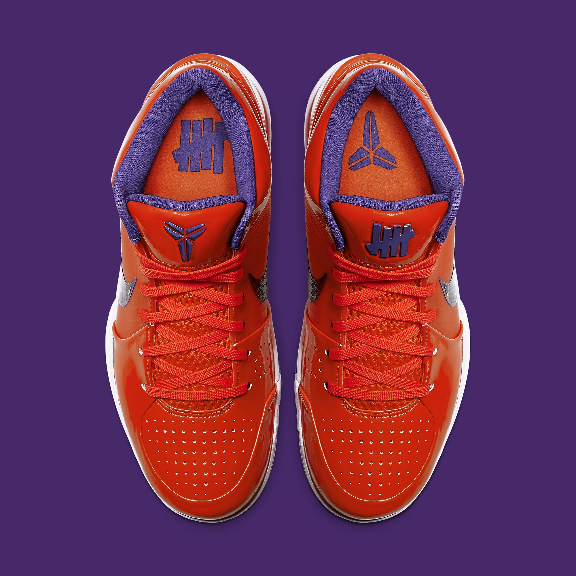 UNDFTD x Nike Kobe 4 Protro Orange Release Date CQ33869-800 Top