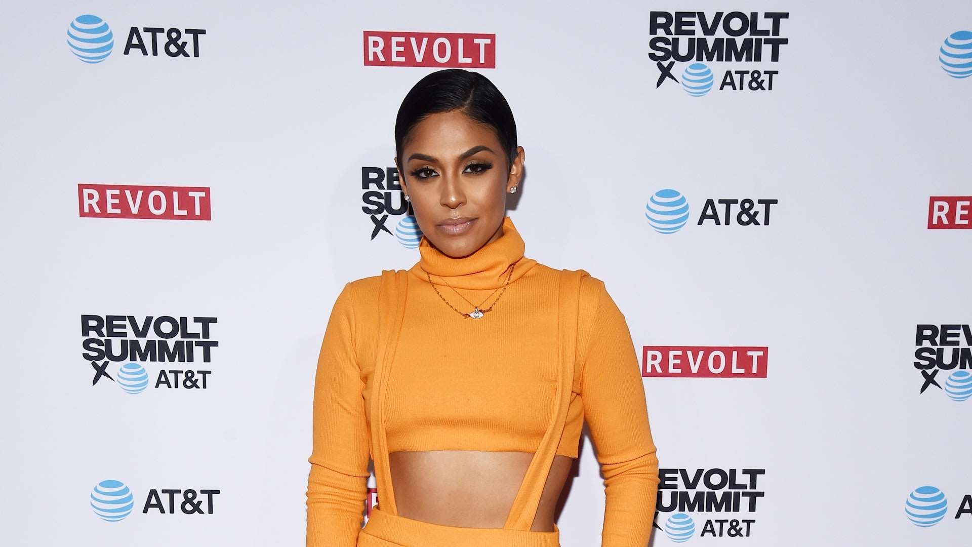 Radio personality Abby De La Rosa attends the REVOLT and AT&amp;T Summit