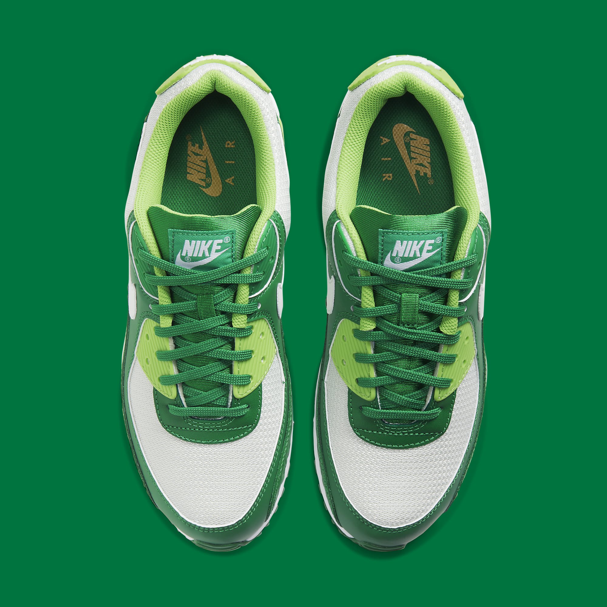 Nike Air Max 90 St. Patrick&#x27;s Day Release Date DD8555-300 Top