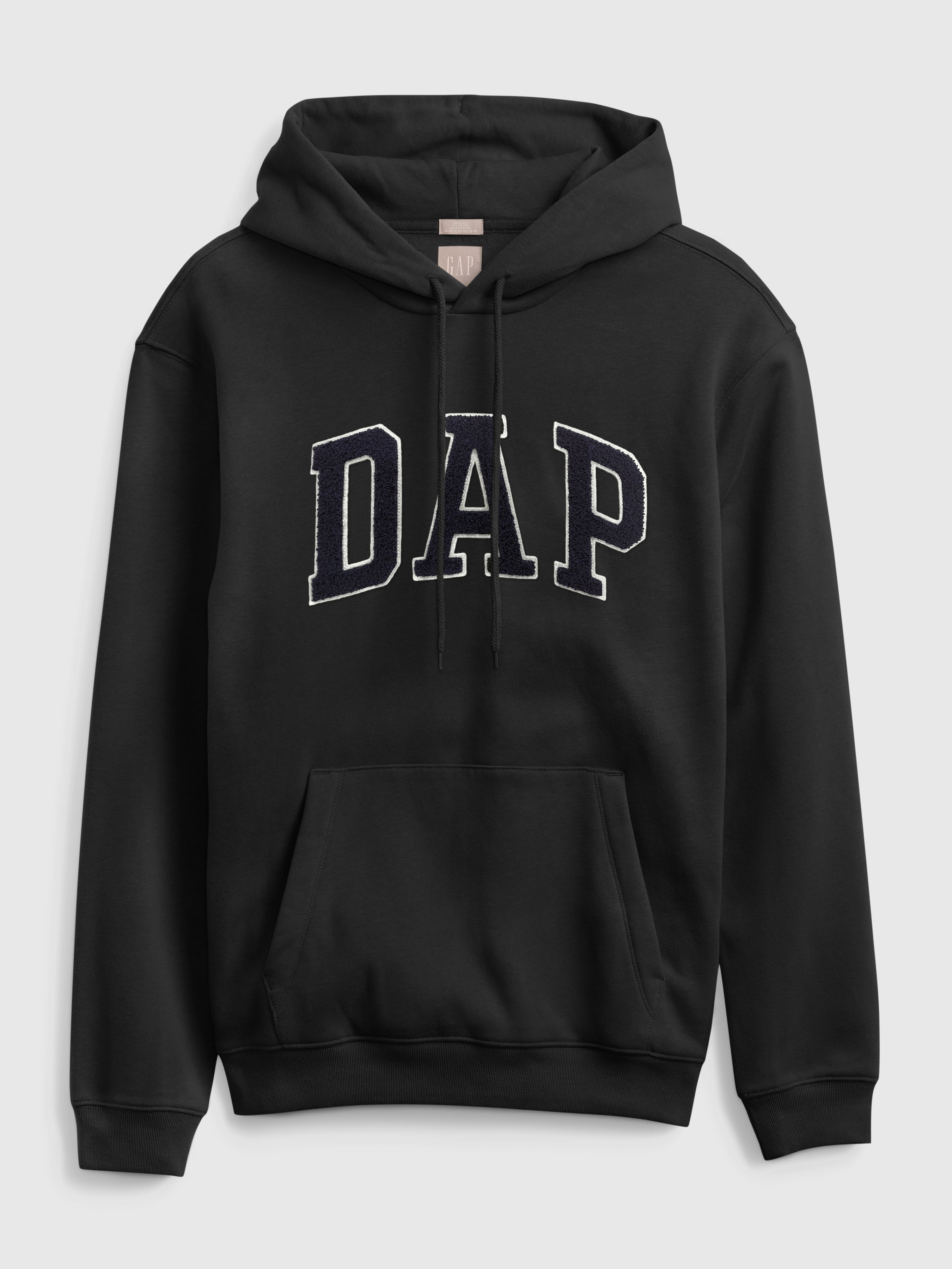 Gap x Dapper Dan Dap Arch Logo Hoodie Red