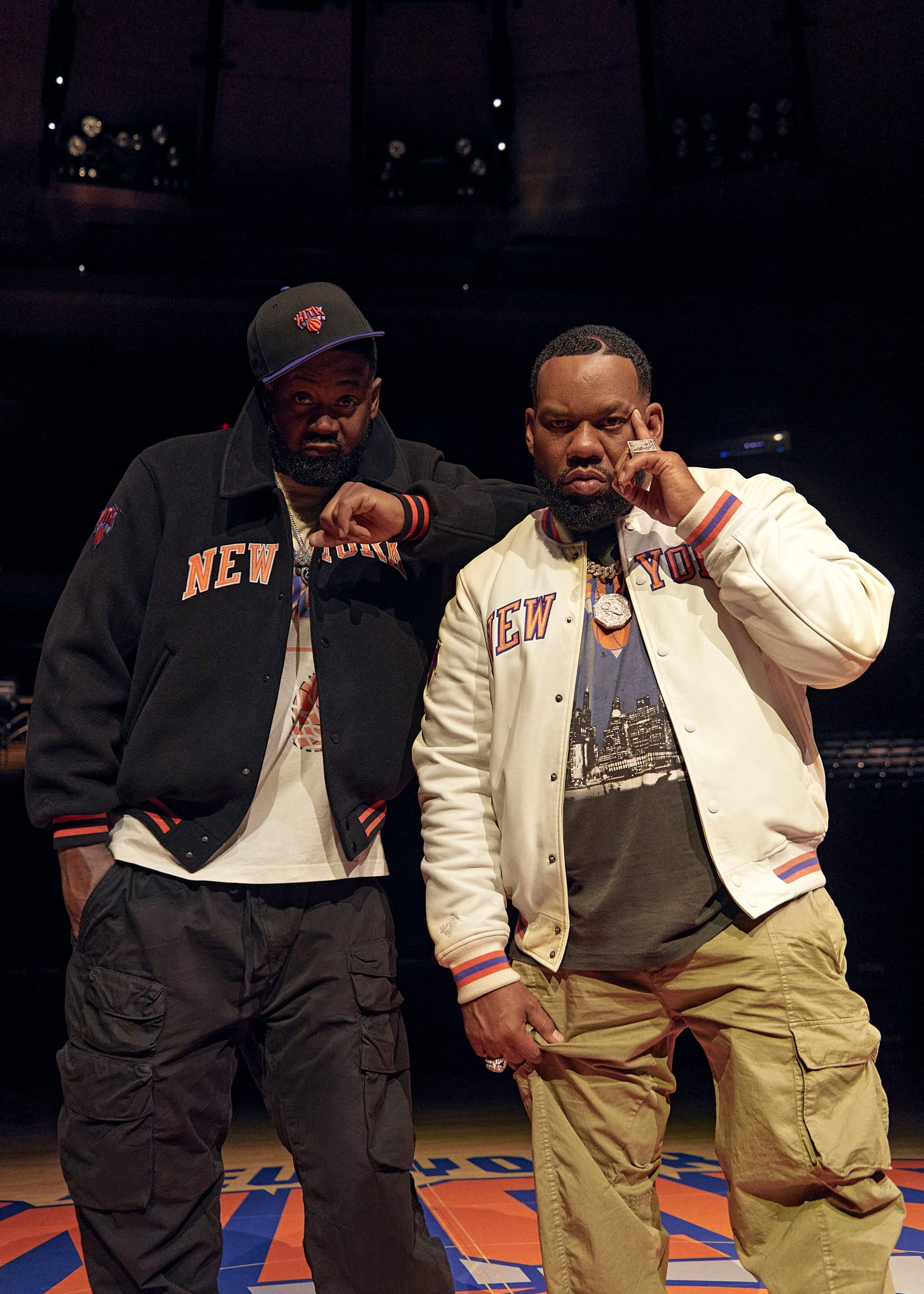 ghostface and raekwon in the garden