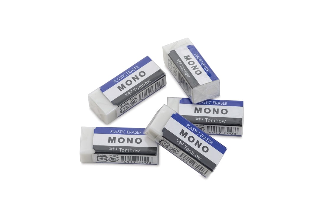 Mono Plastic Erasers