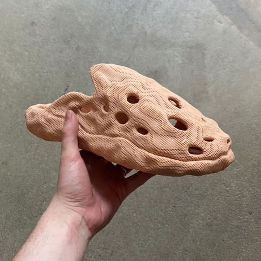 KidSuper ClaySuper 3D-printed shoe made by Zellerfeld