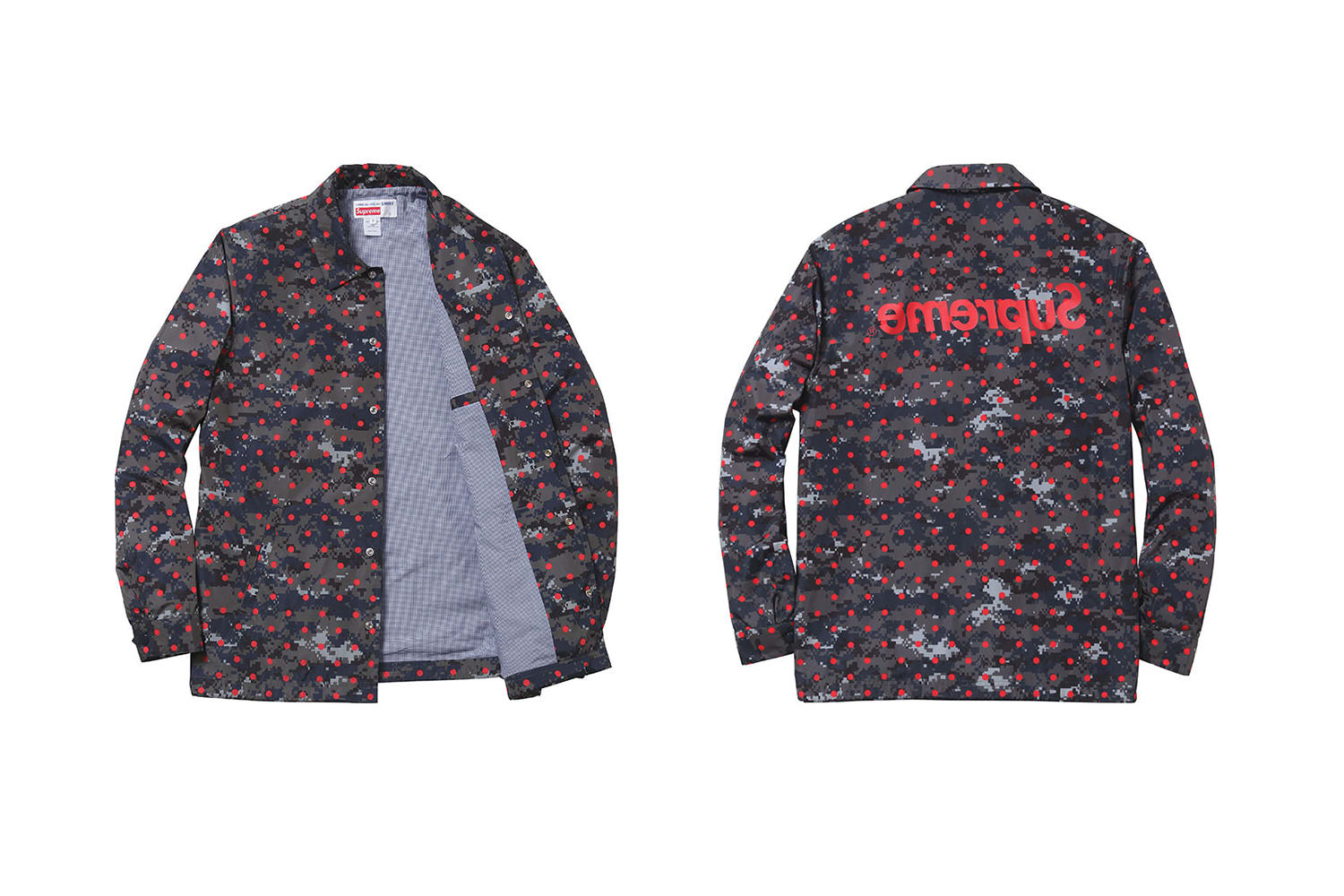 Supreme hotsell cdg coat