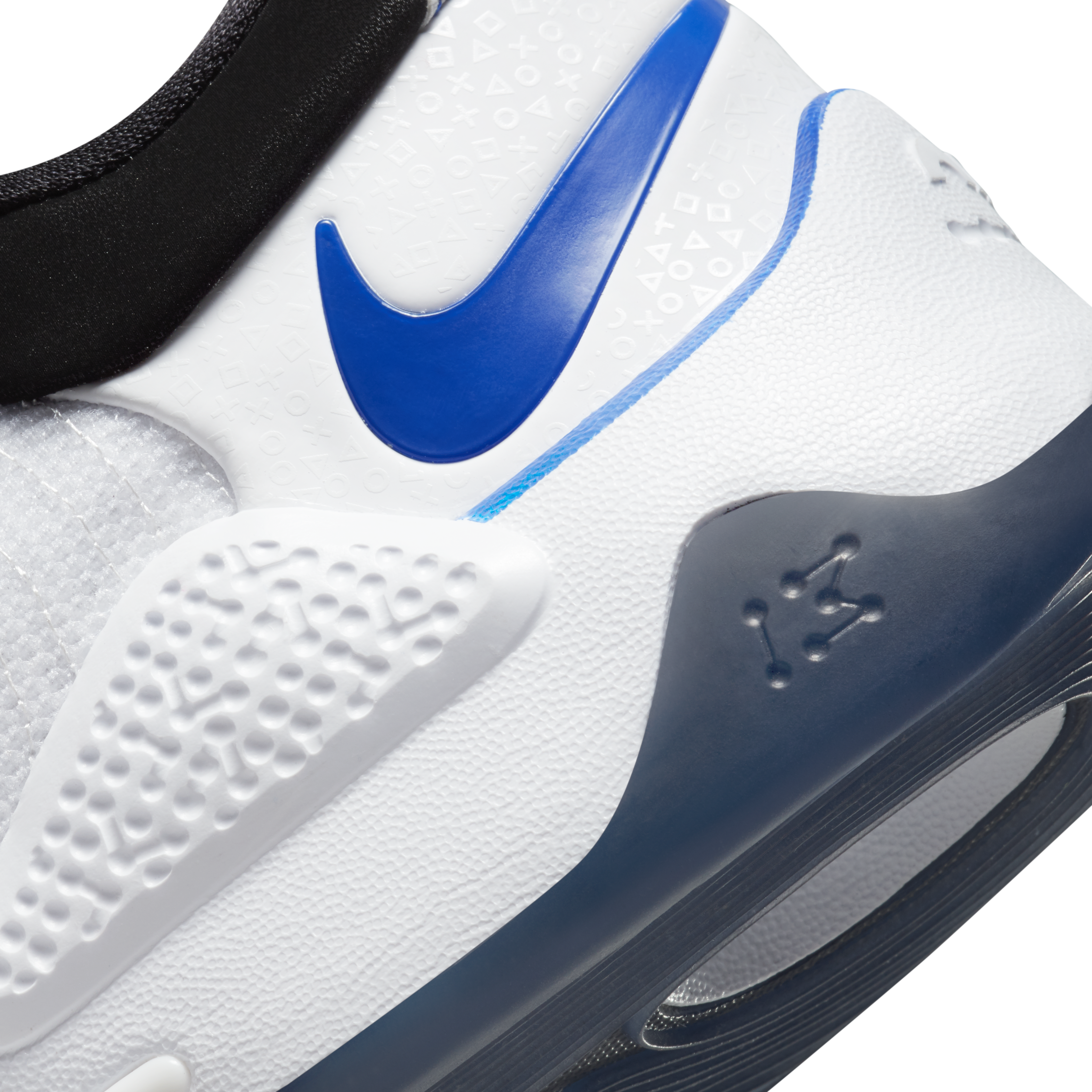 Playstation x Nike PG 5 &#x27;PS5&#x27; CW3144-100 (Heel Detail)