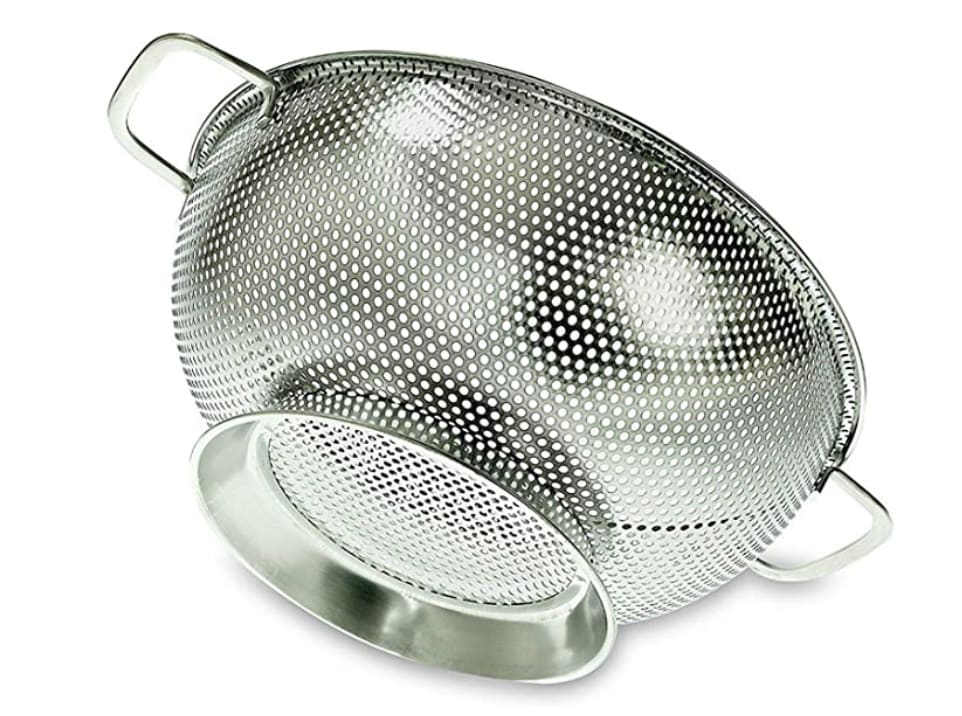 mask as colander