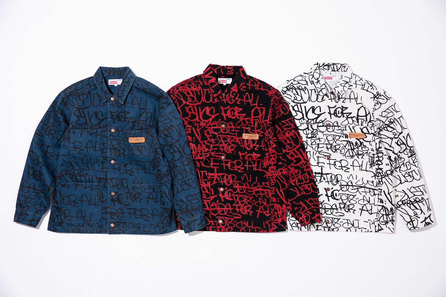 COMME des GARCONS SHIRT x Supreme Coaches Jacket