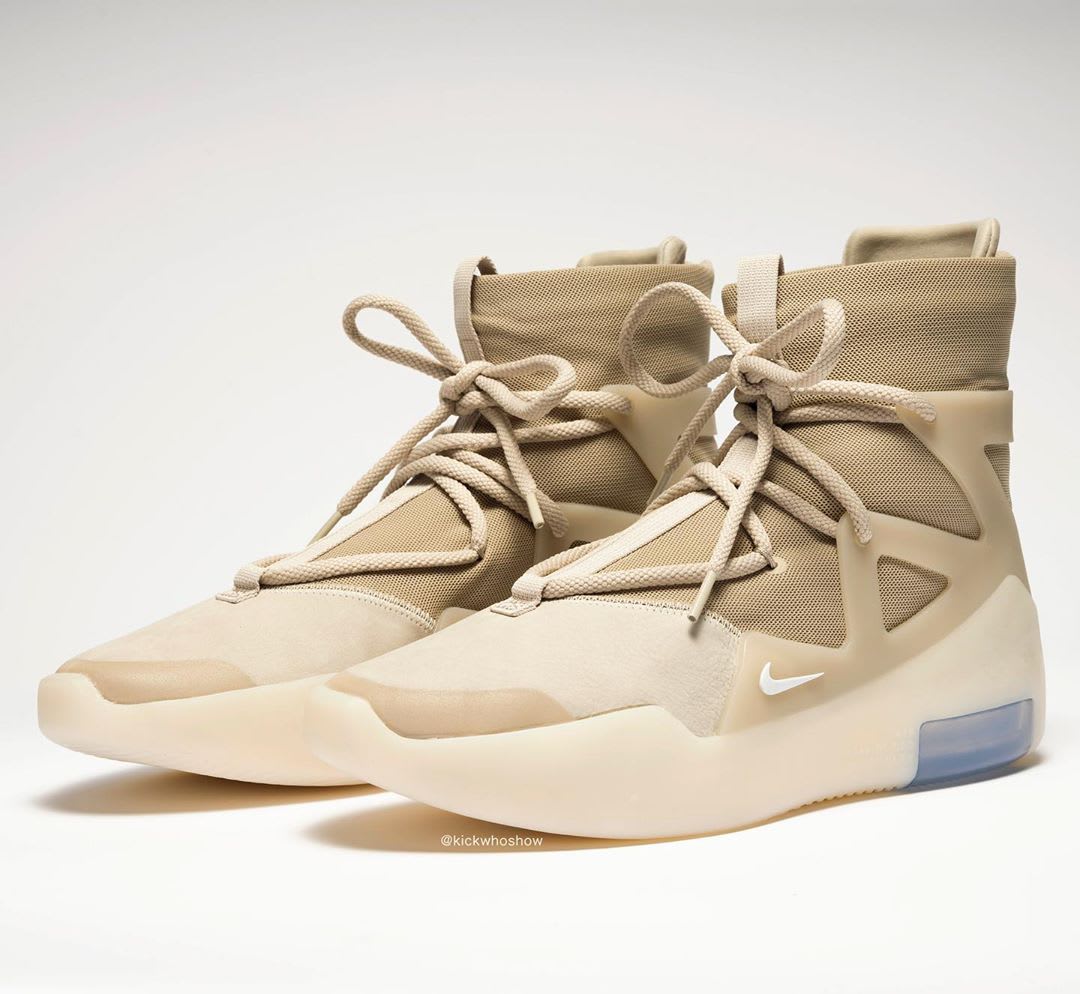 Nike Air Fear of God 1 Oatmeal Release Date AR4237-900 Front