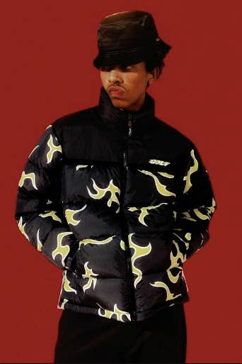 Golf wang flame discount puffer jacket retail