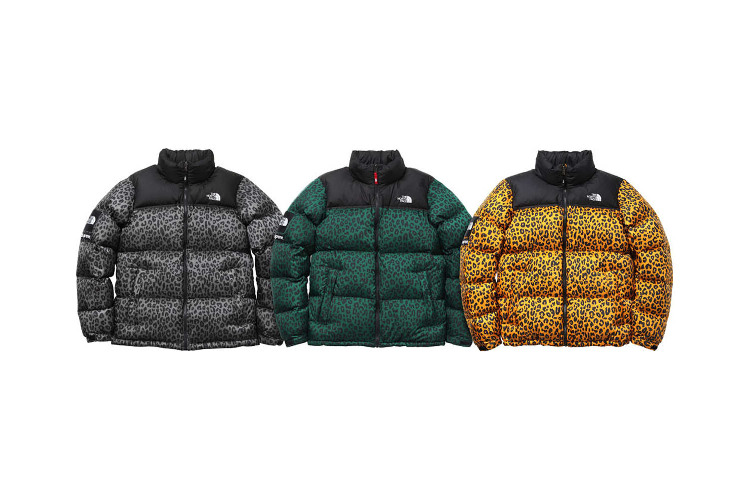 Supreme The North Face Leopard Nuptse Jacket