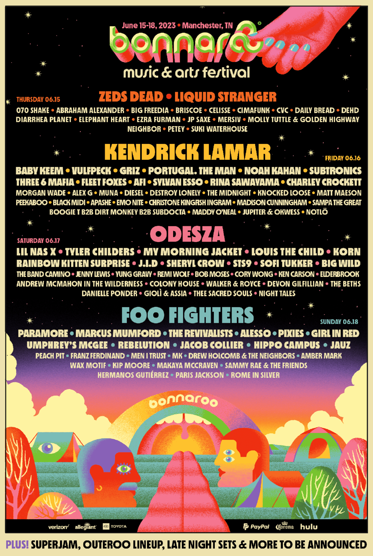 Bonnaroo Lineup 2022