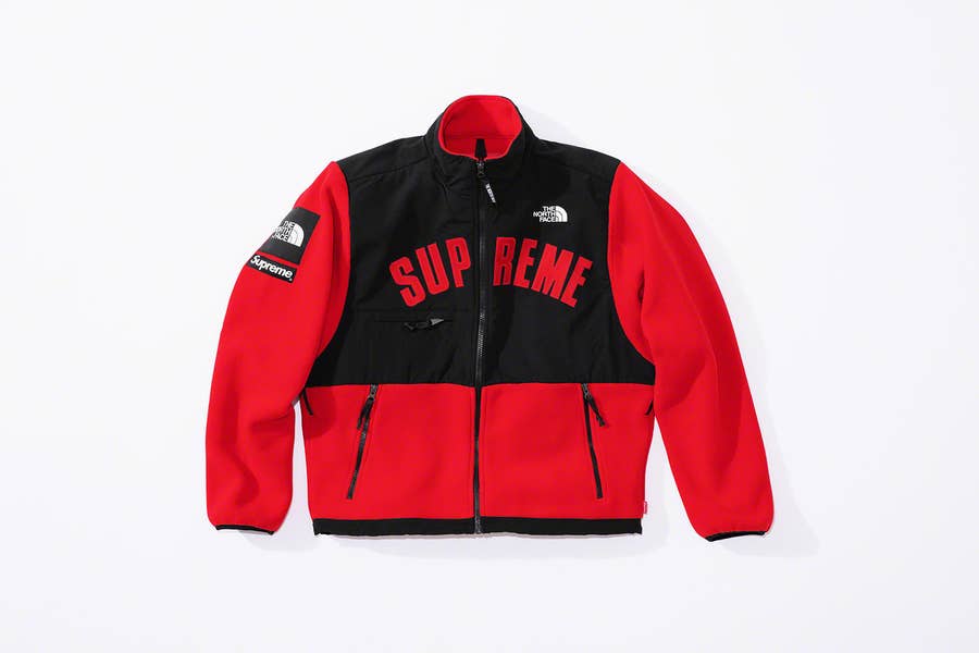 Supreme north clearance face collab 2019