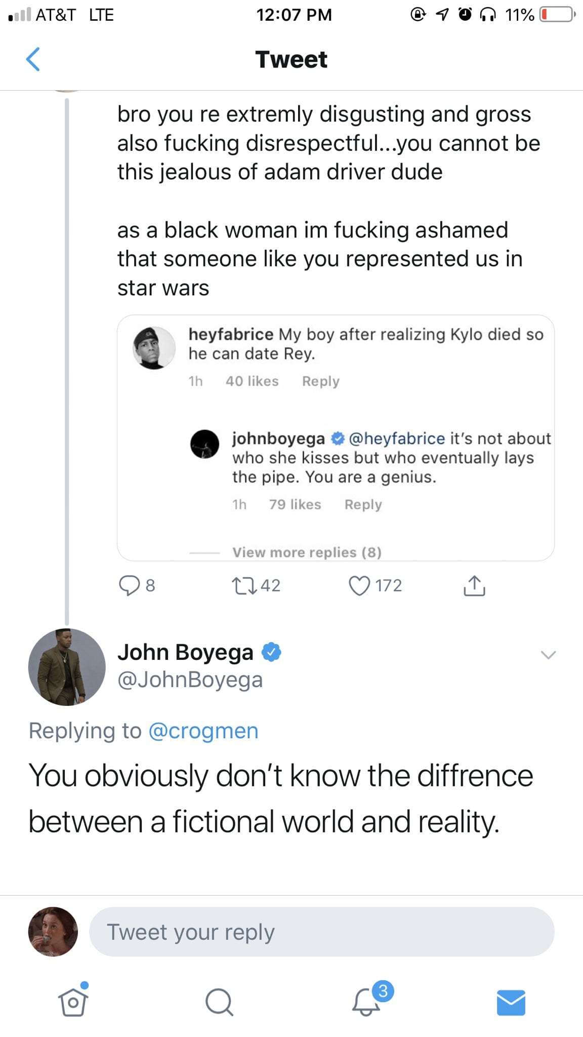 John Boyega Tweet