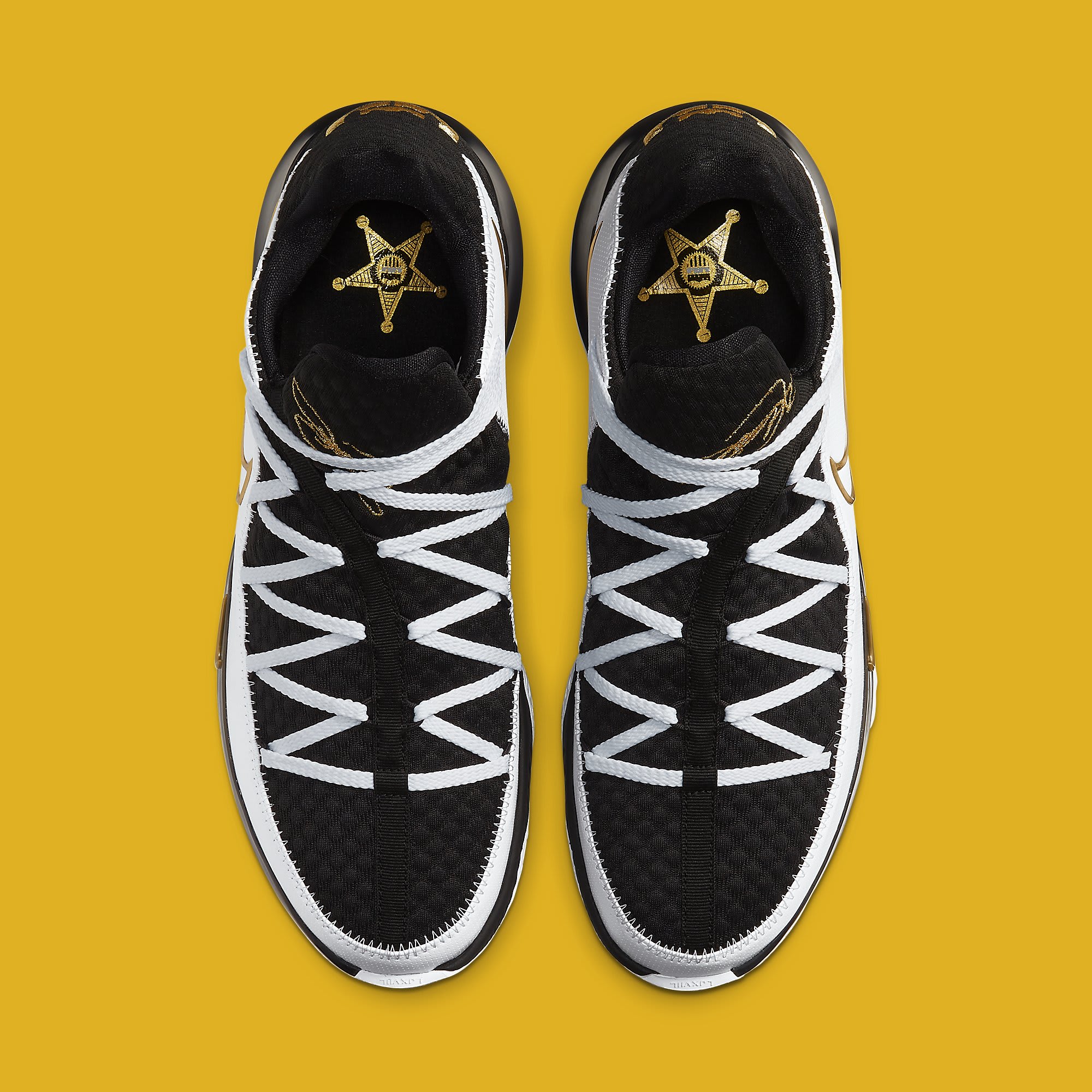 Nike LeBron 17 Low &#x27;Metallic Gold&#x27; CD5007-101 Top