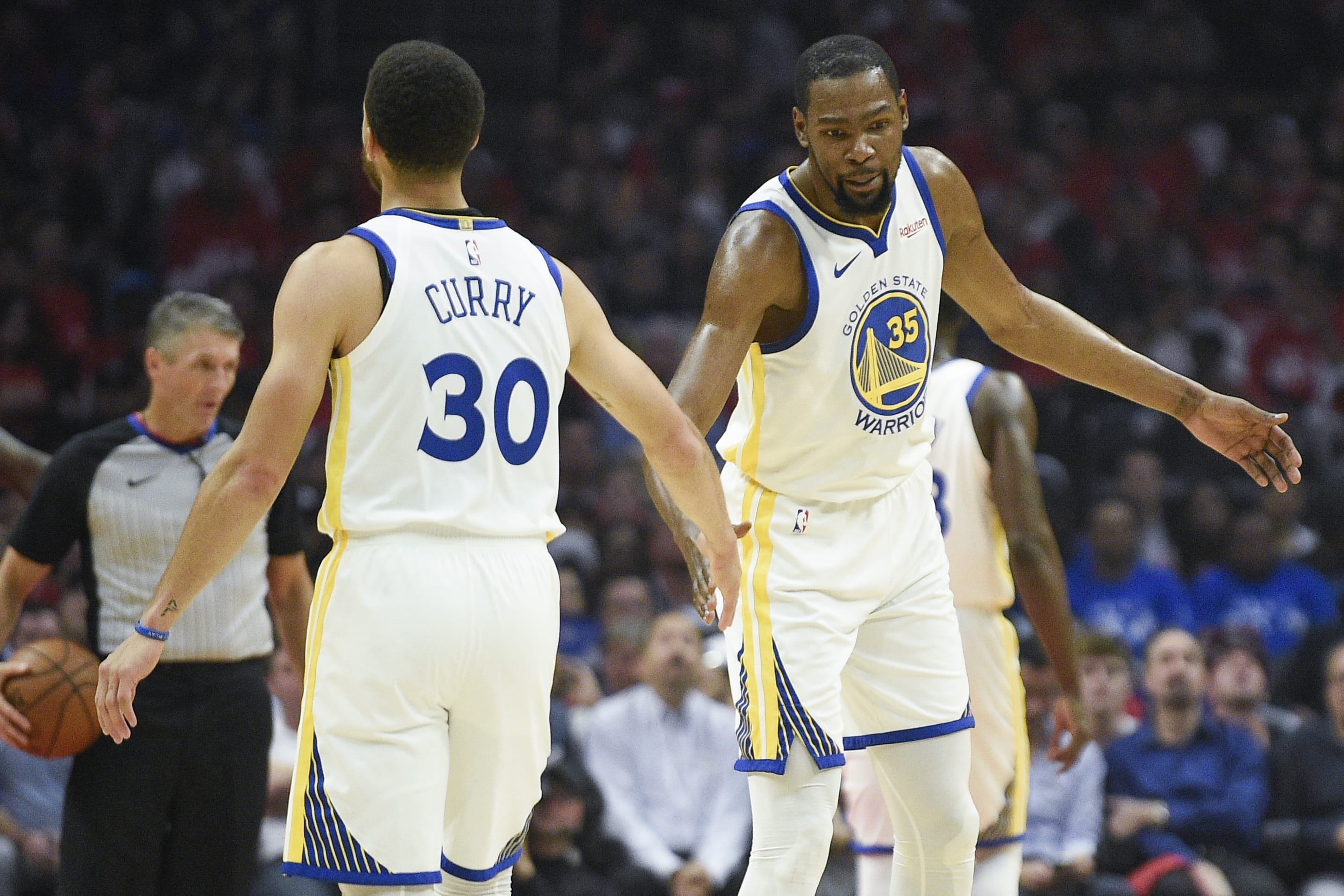 Kevin Durant Steph Curry Game 3 Clippers Warriors 2019 Playoffs