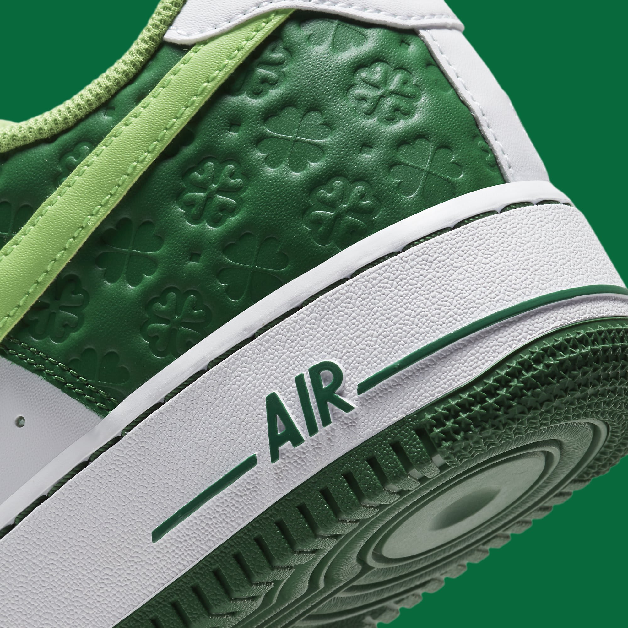 Nike Air Force 1 Low &#x27;St. Patrick&#x27;s Day&#x27; DD8458-300 Heel