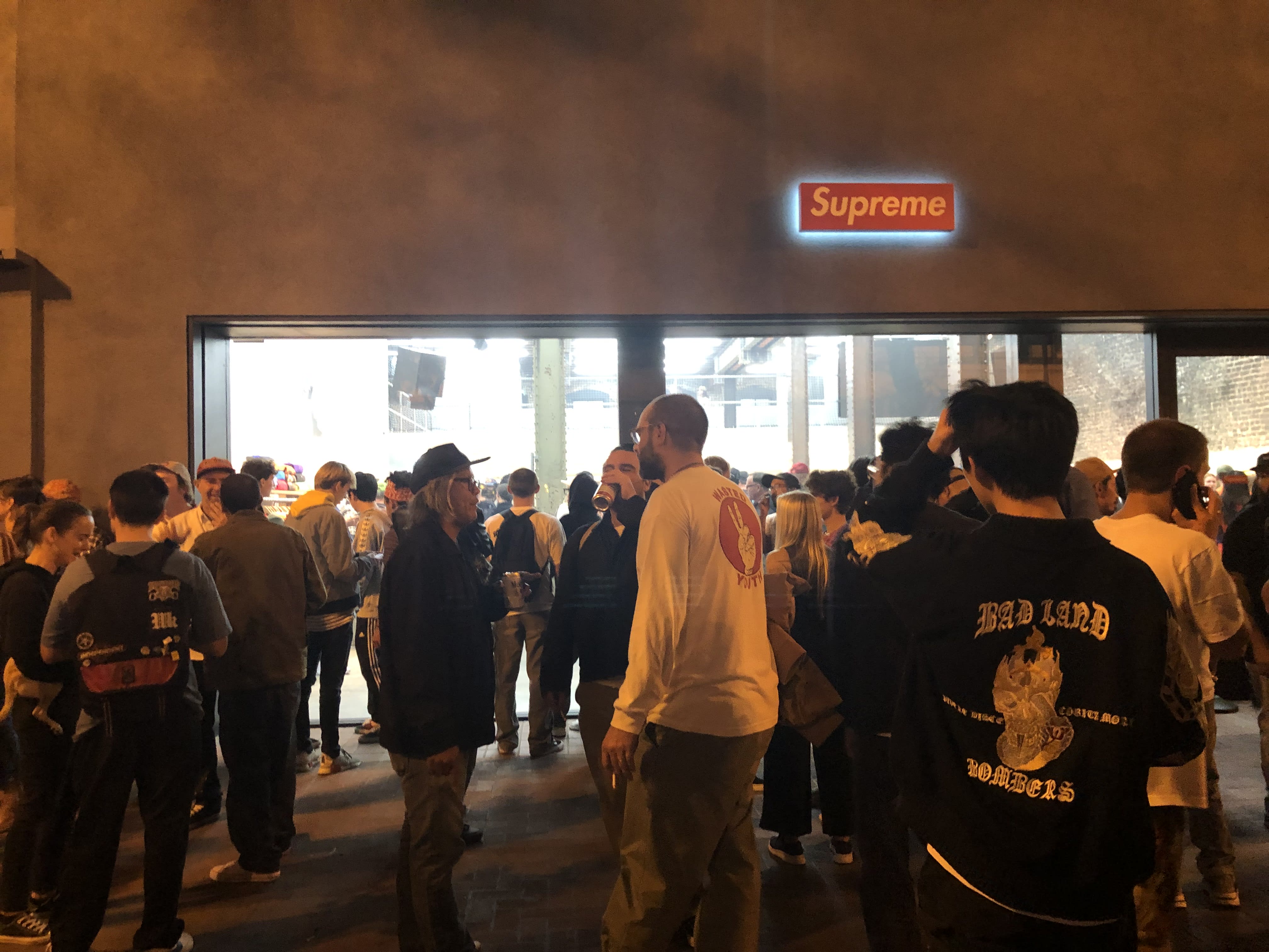 Supreme Store Opening Party Night