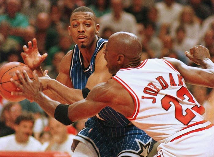 Penny Hardaway Michael Jordan 1996 Gettt