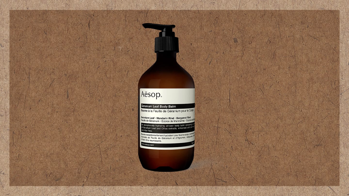 Aesop Lotion Bottle