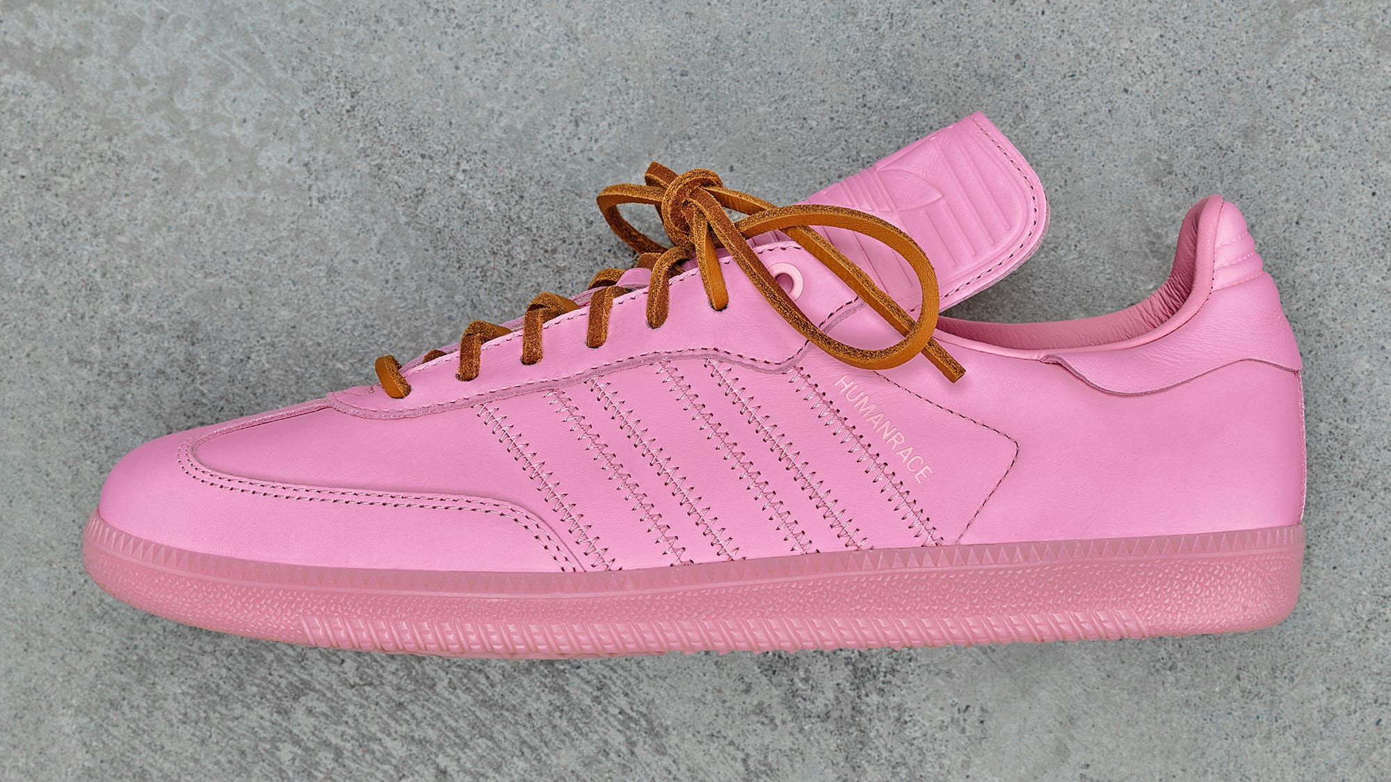 Adidas Humanrace Samba Color by Pharrell Williams Pink IE7295