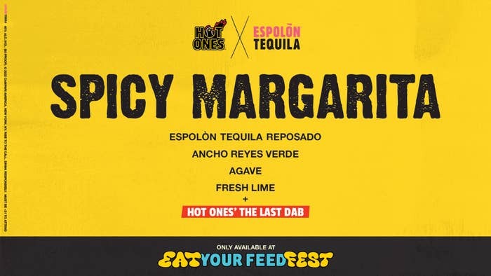 Espolon Tequila Hot Ones Menu Complex Con