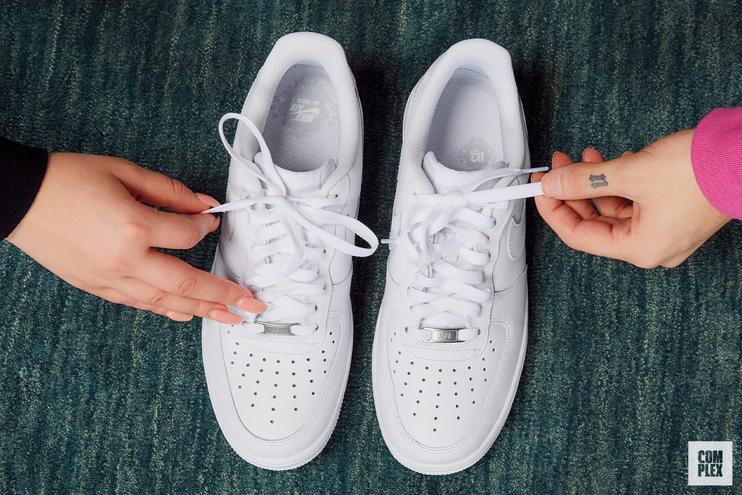 How to Lace Nike Air Force Ones