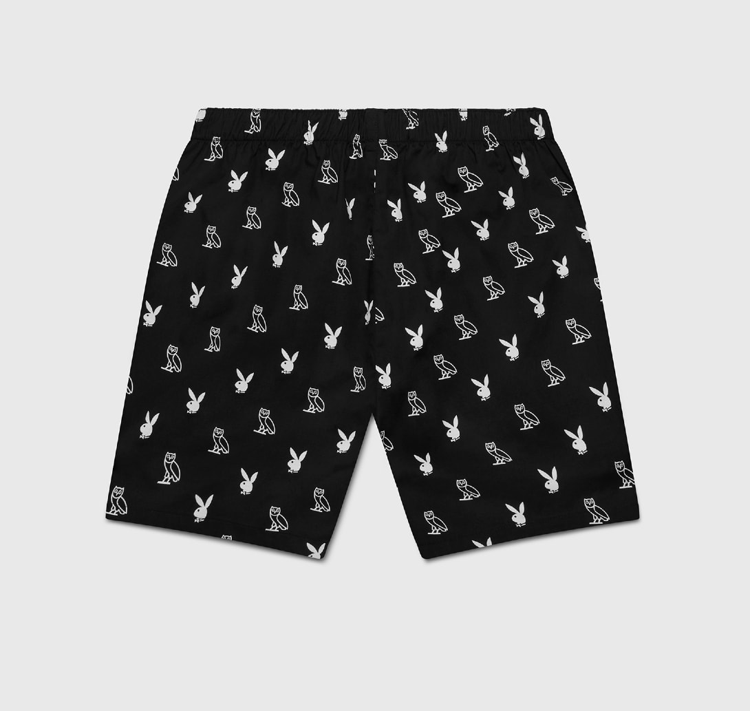 Black boxers from the Playboy x OVO capsule.