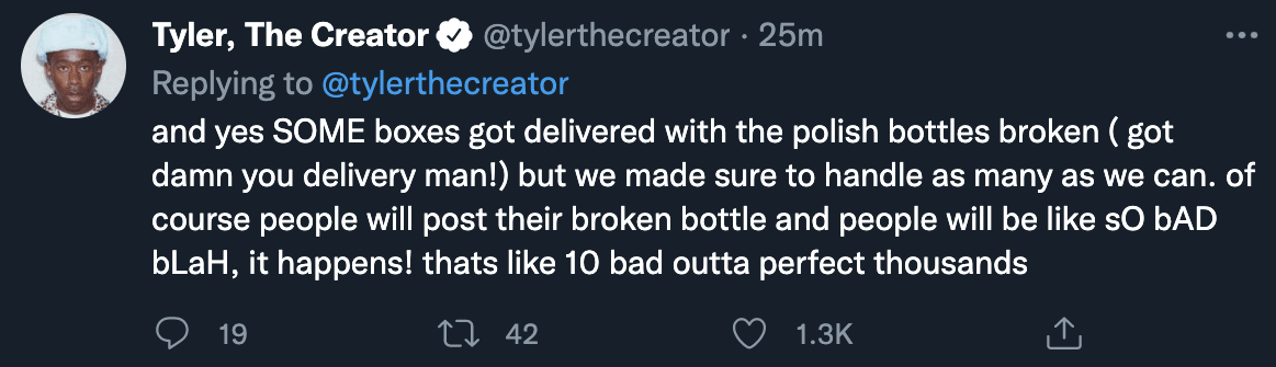 screenshot of tyler the creator tweet 4