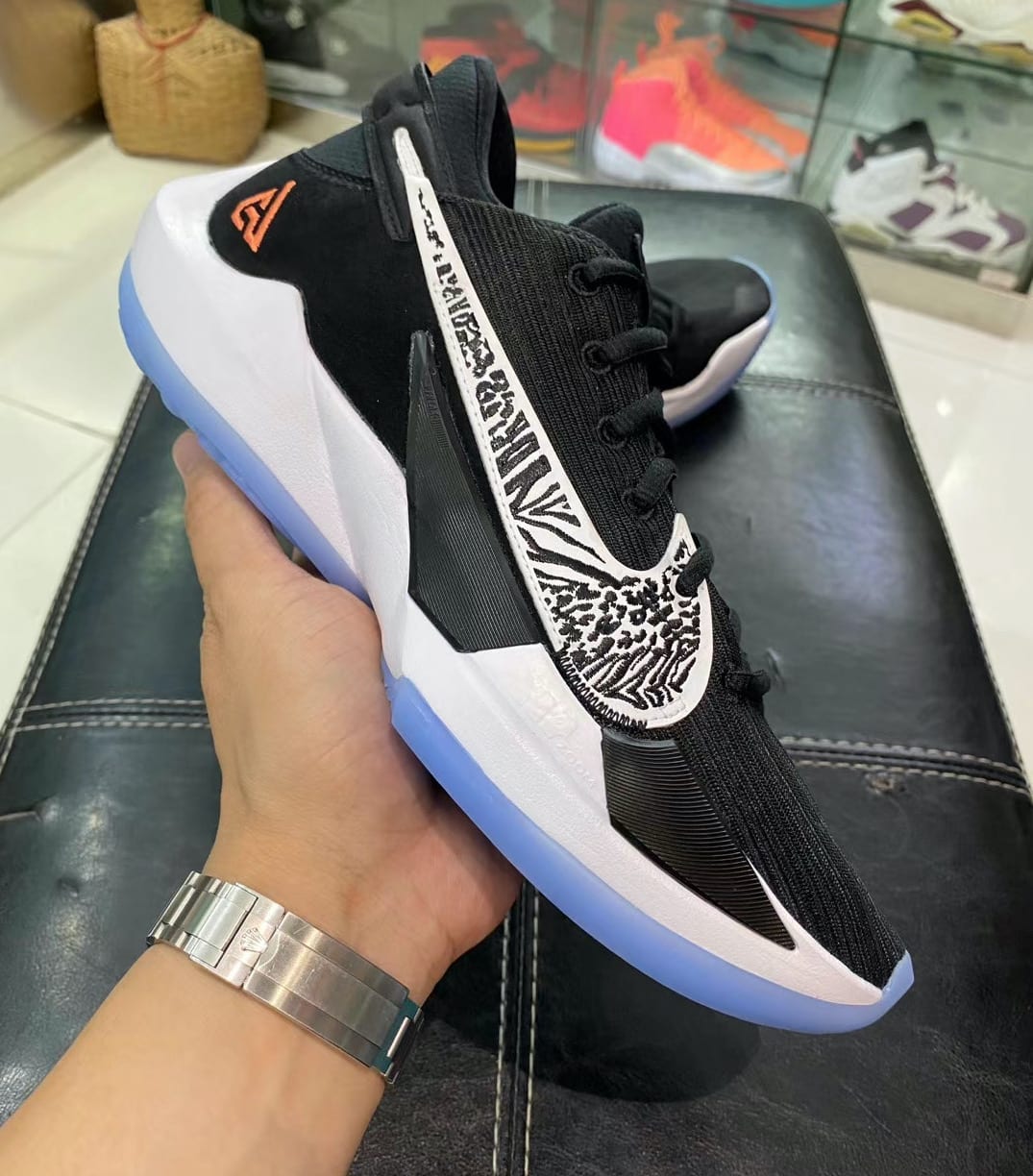 Nike Zoom Freak 2 Black White Release Date CK5424-001 Right
