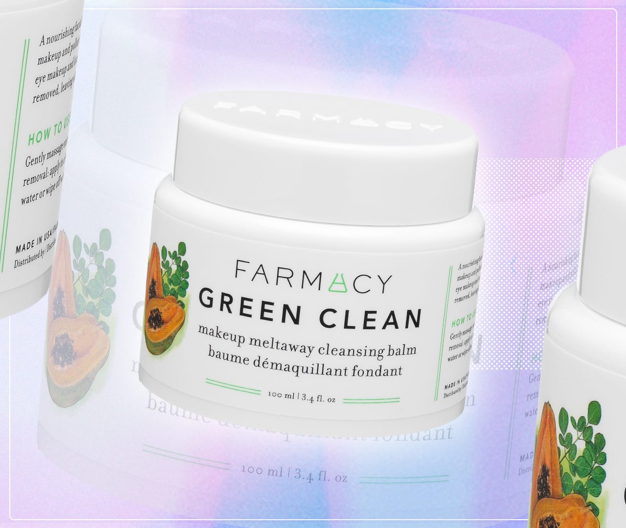 Makeup Remover Farmacy Green Clean Balm